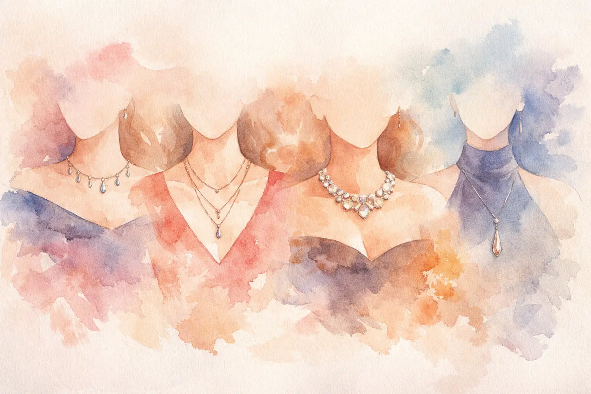 Neckline Jewelry Pairing Made Effortless