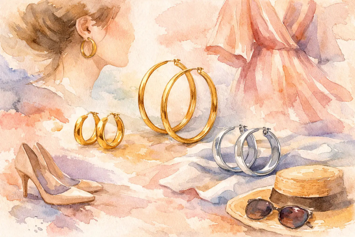 How to Style Hoop Earrings for Every Outfit