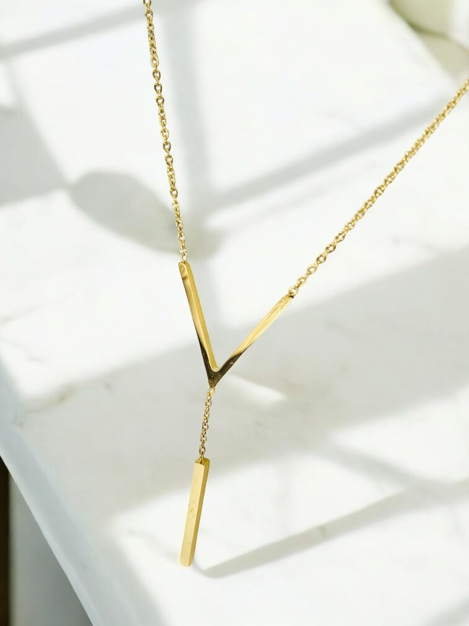 Eira Y-Drop Necklace