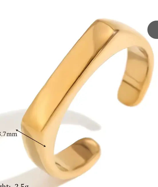 19. Sculptura Edge Ring - Laliyo Bedminster