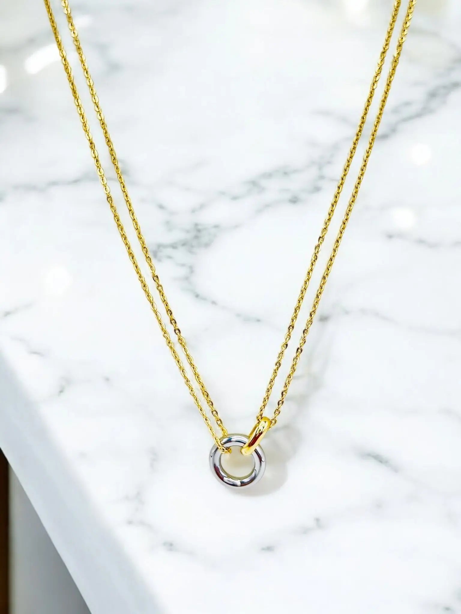 Unity Circle Necklace - Laliyo Bedminster