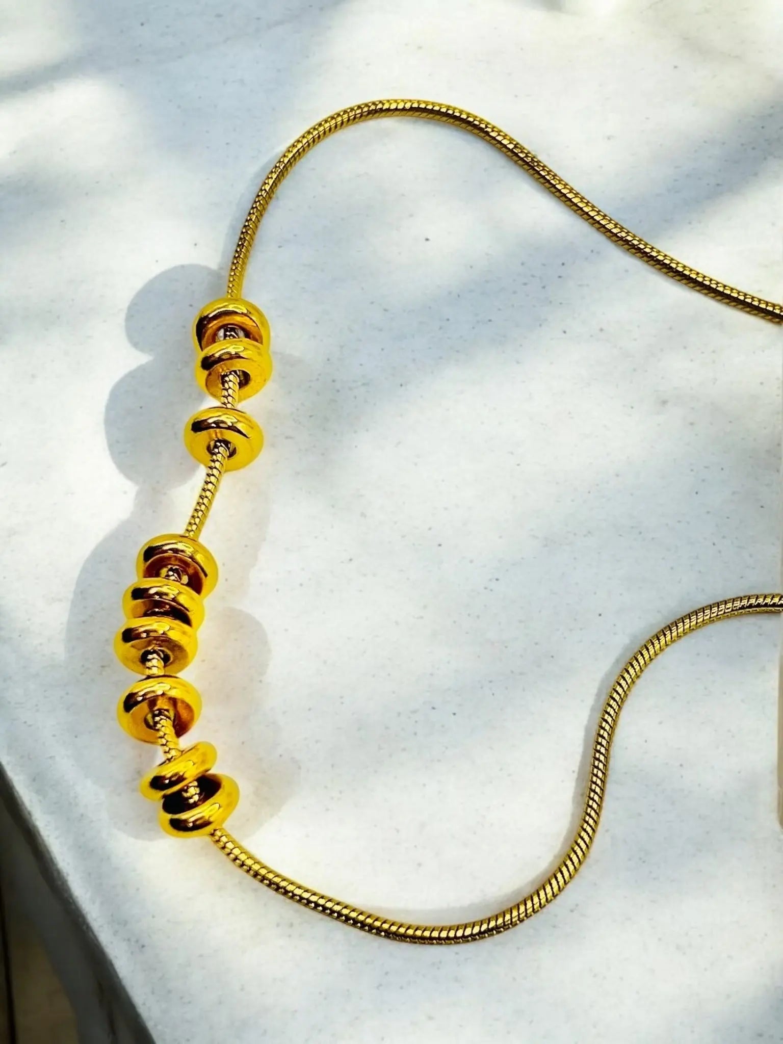 Radiance Bead Strand Necklace - Laliyo Bedminster