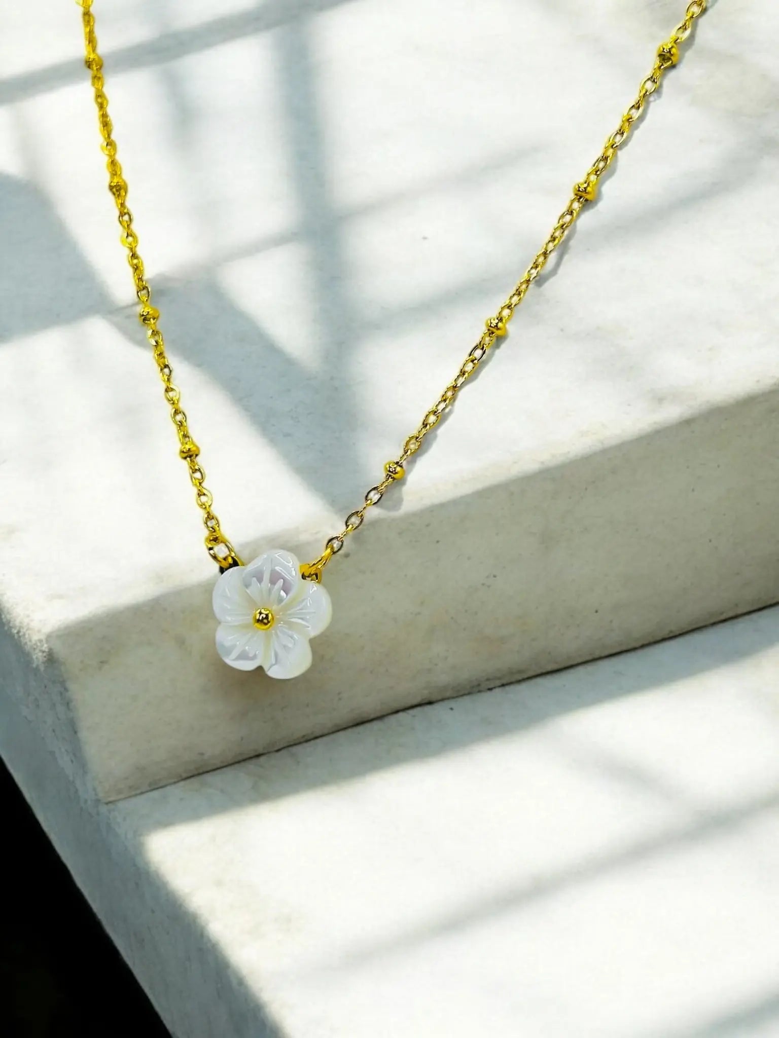 Blossom Charm Necklace - Laliyo Bedminster