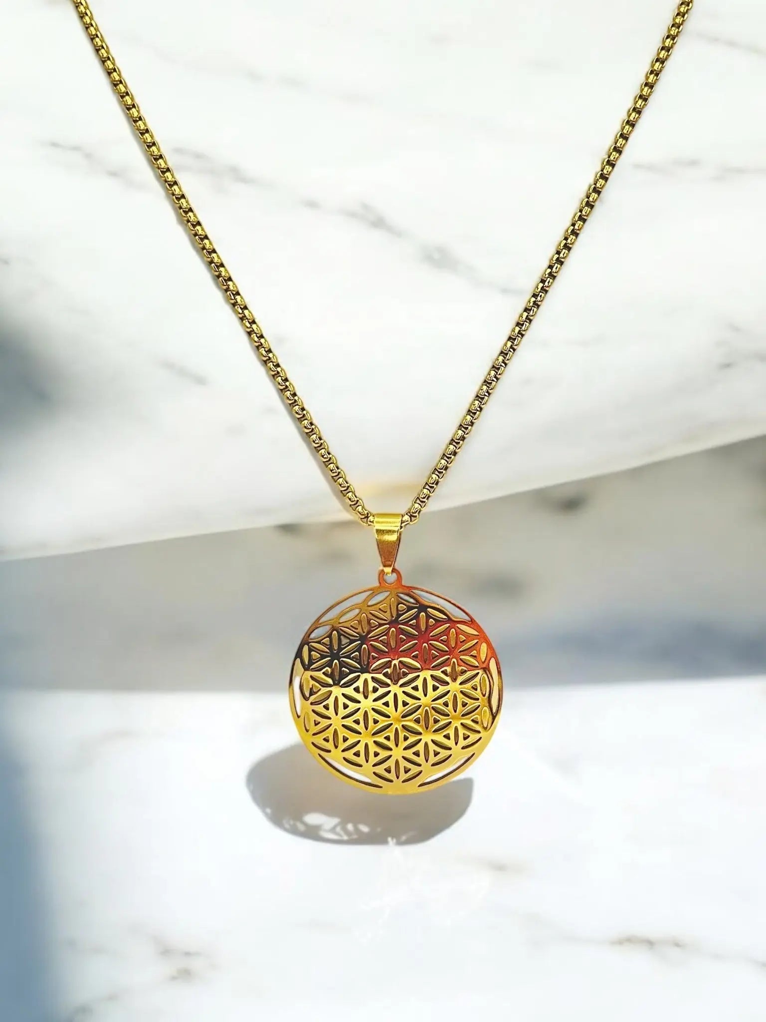 Elysian Geometry Necklace - Laliyo Bedminster