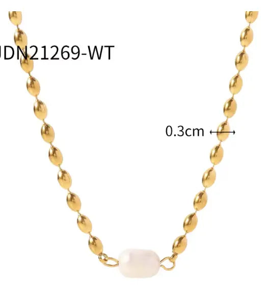 6. Bella Perla Luxe Necklace - Laliyo Bedminster