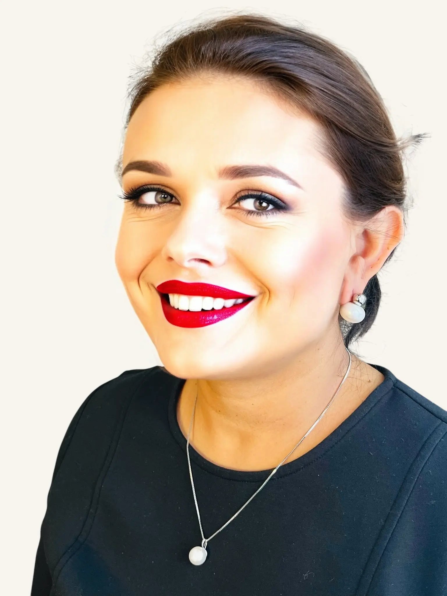 Lustre Drop Necklace - Laliyo Bedminster