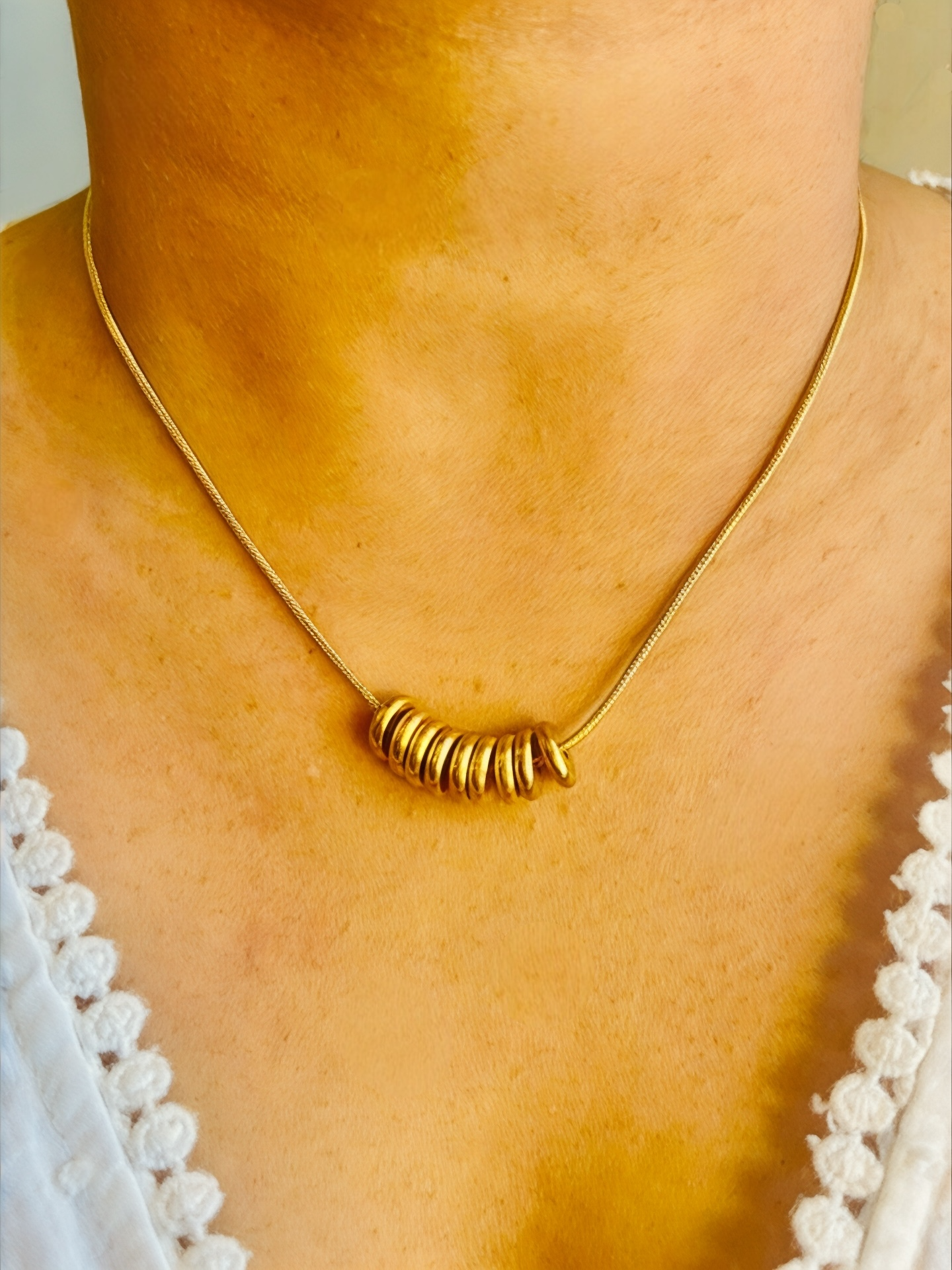 Radiance Bead Strand Necklace