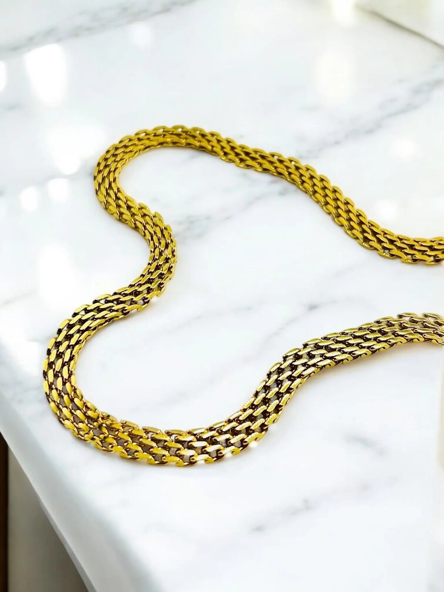 Gilded Armor Necklace - Laliyo Bedminster