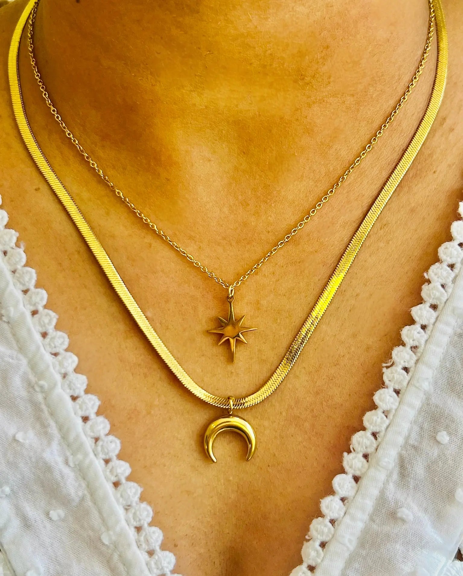 Moon & Majesty Necklace - Laliyo Bedminster