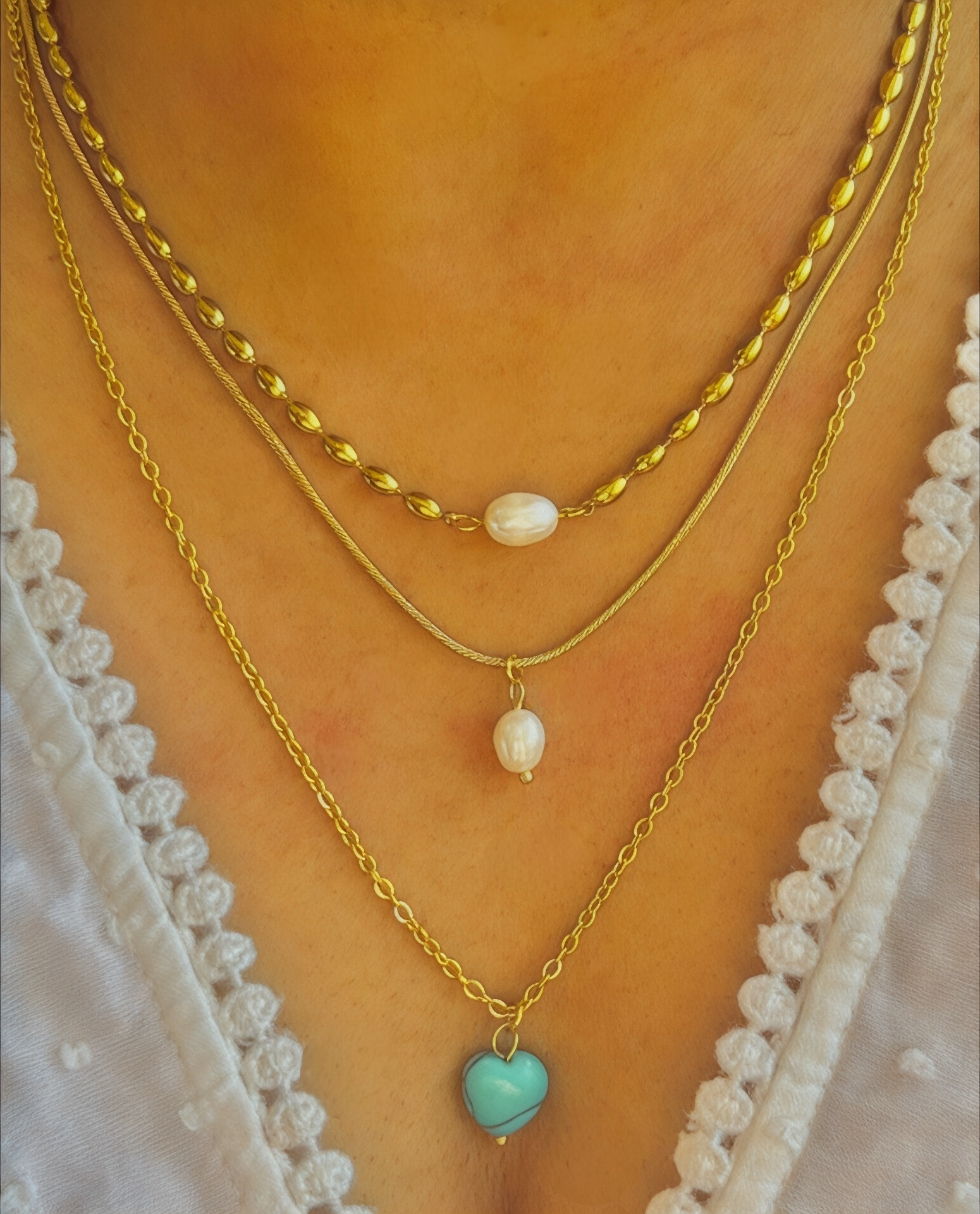 Azure Amour Necklace
