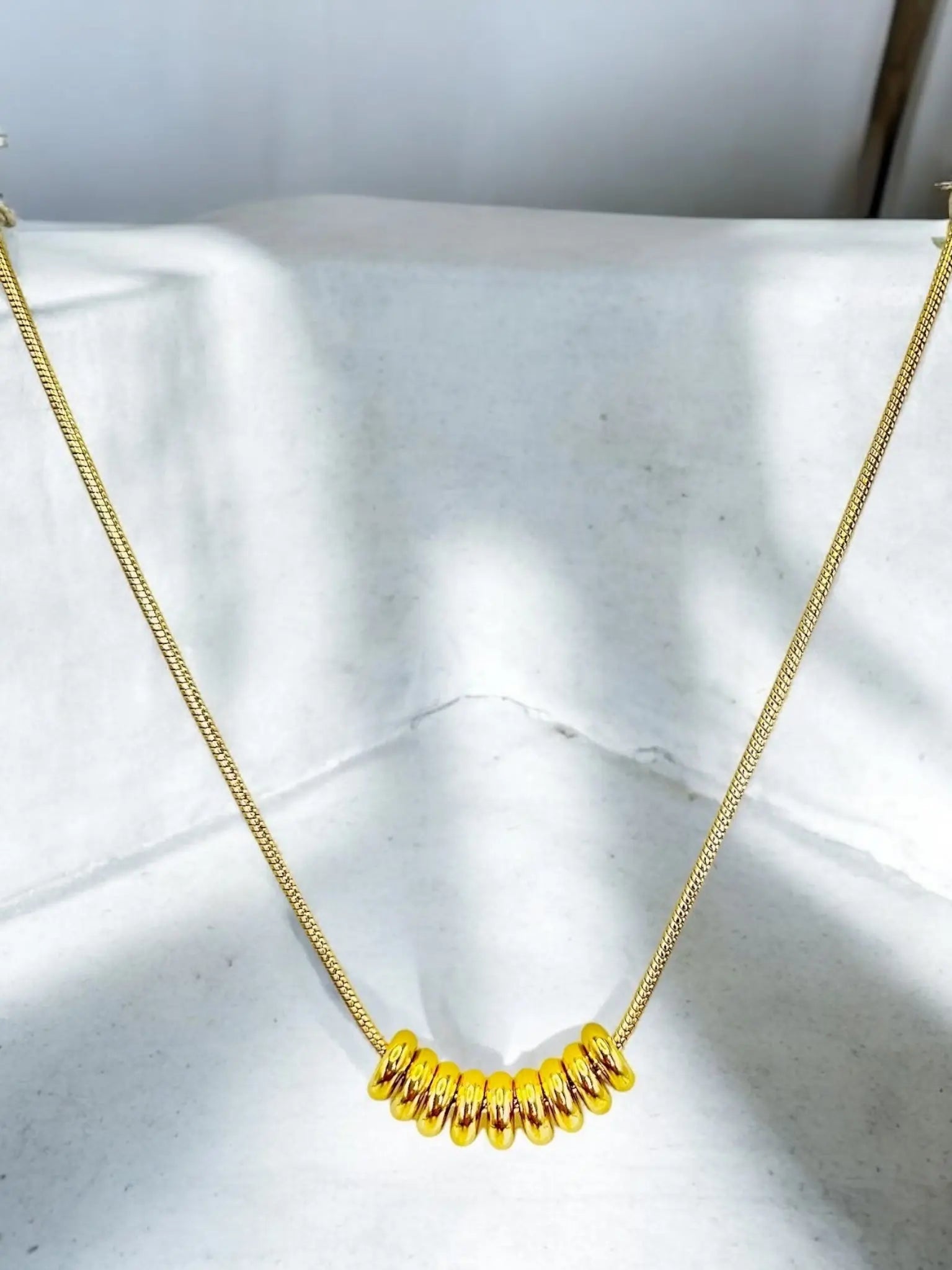 Radiance Bead Strand Necklace - Laliyo Bedminster