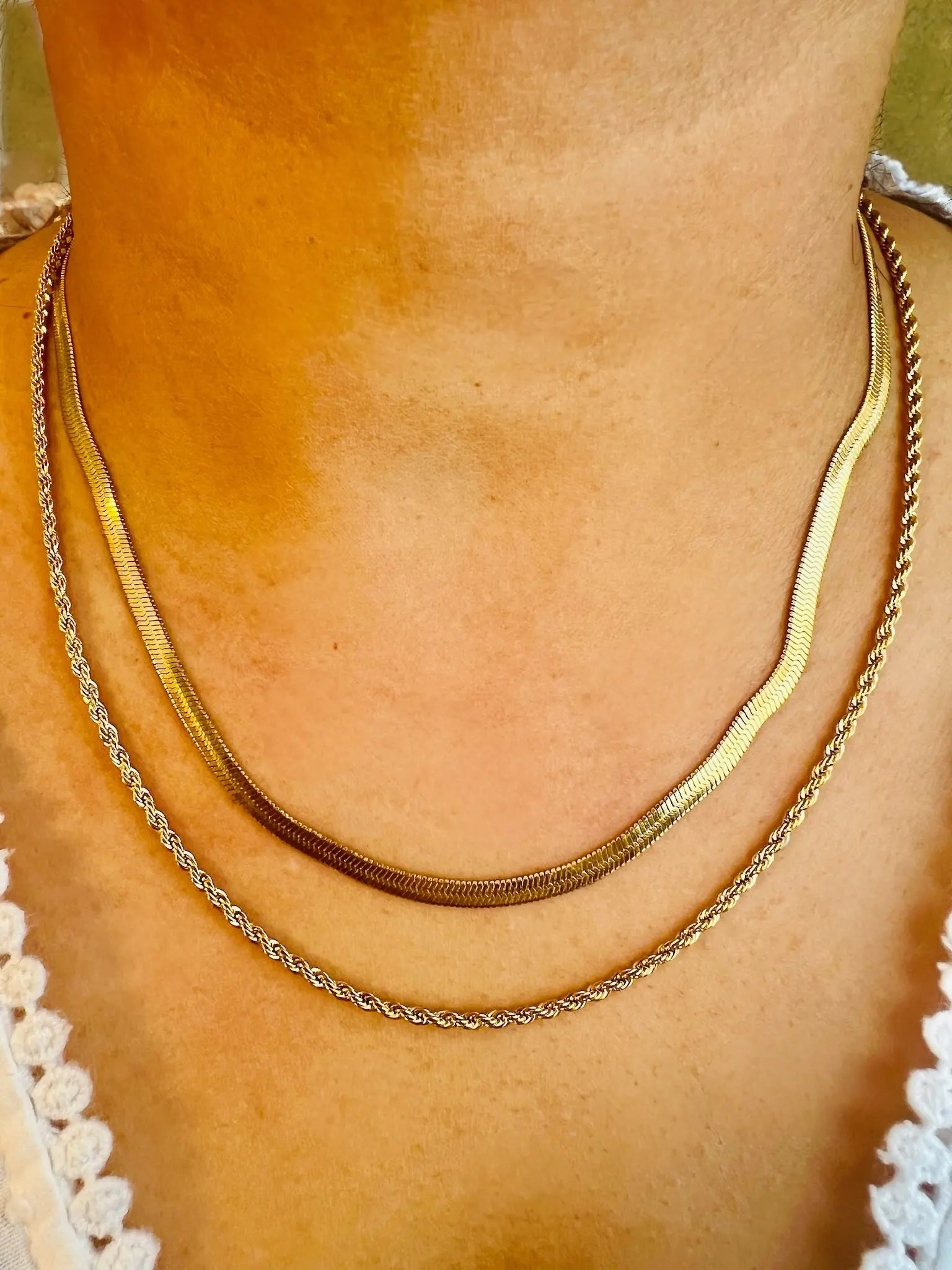 Cascade Duo Necklace - Laliyo Bedminster