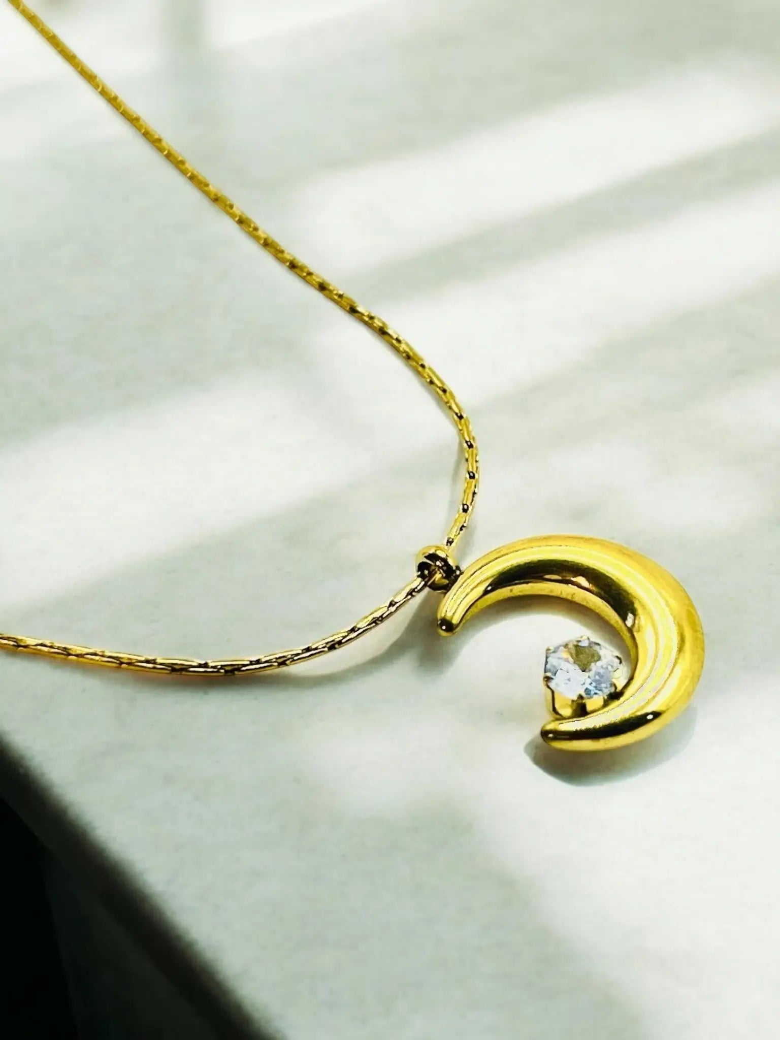 Lunar Whisper Necklace - Laliyo Bedminster