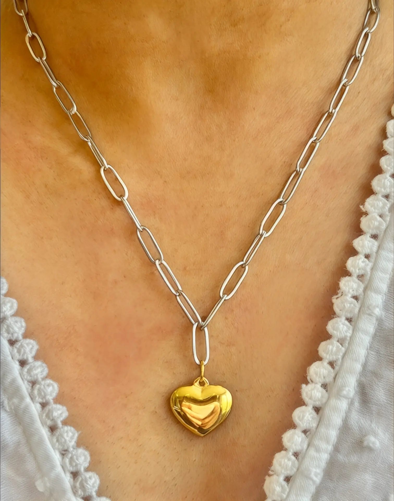 Liora Heart Necklace - Laliyo Bedminster