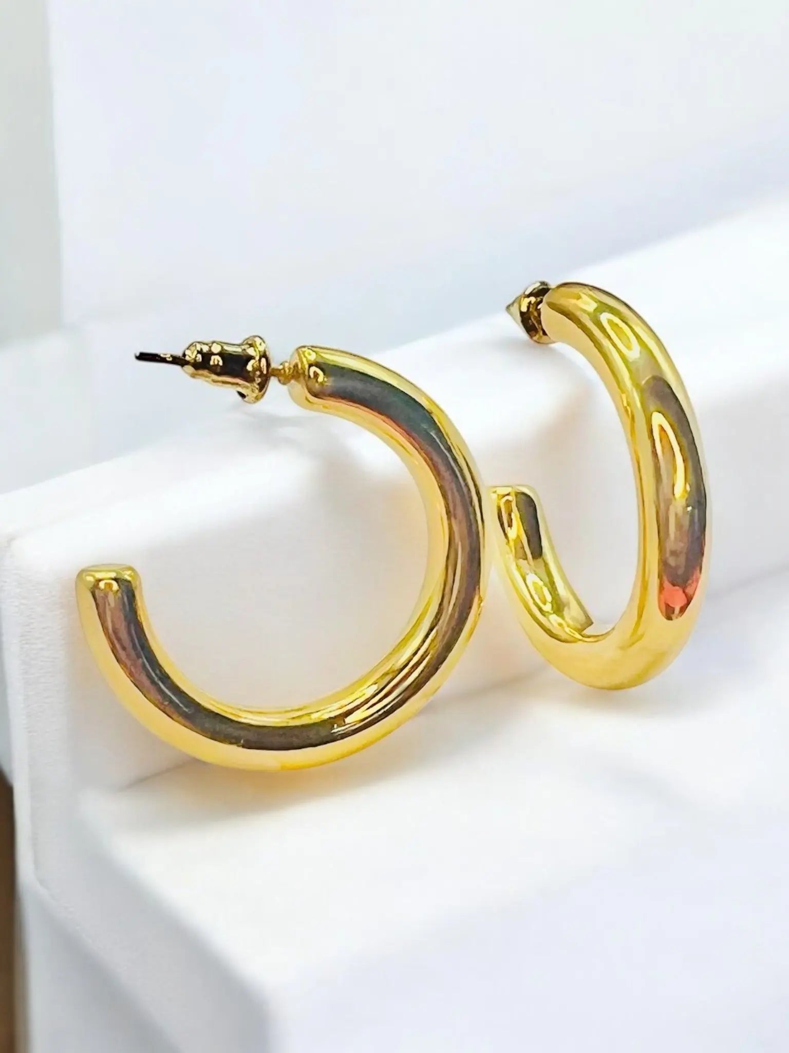 Auryn Hoops Earrings - Laliyo Bedminster