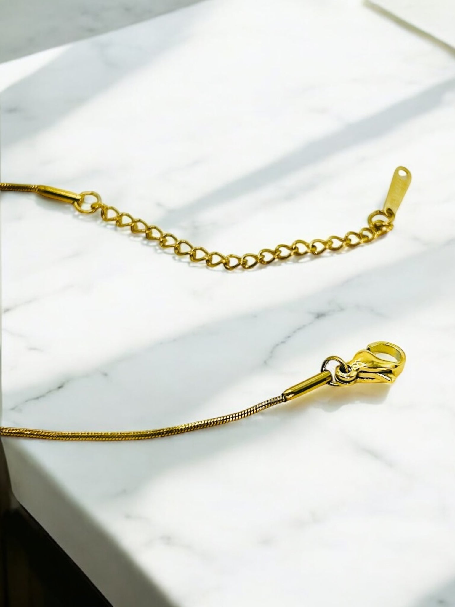 Gilded Geometry Necklace