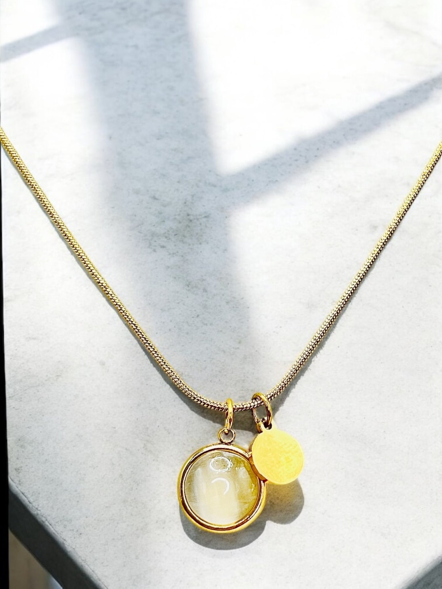 Amberlight Charm Necklace