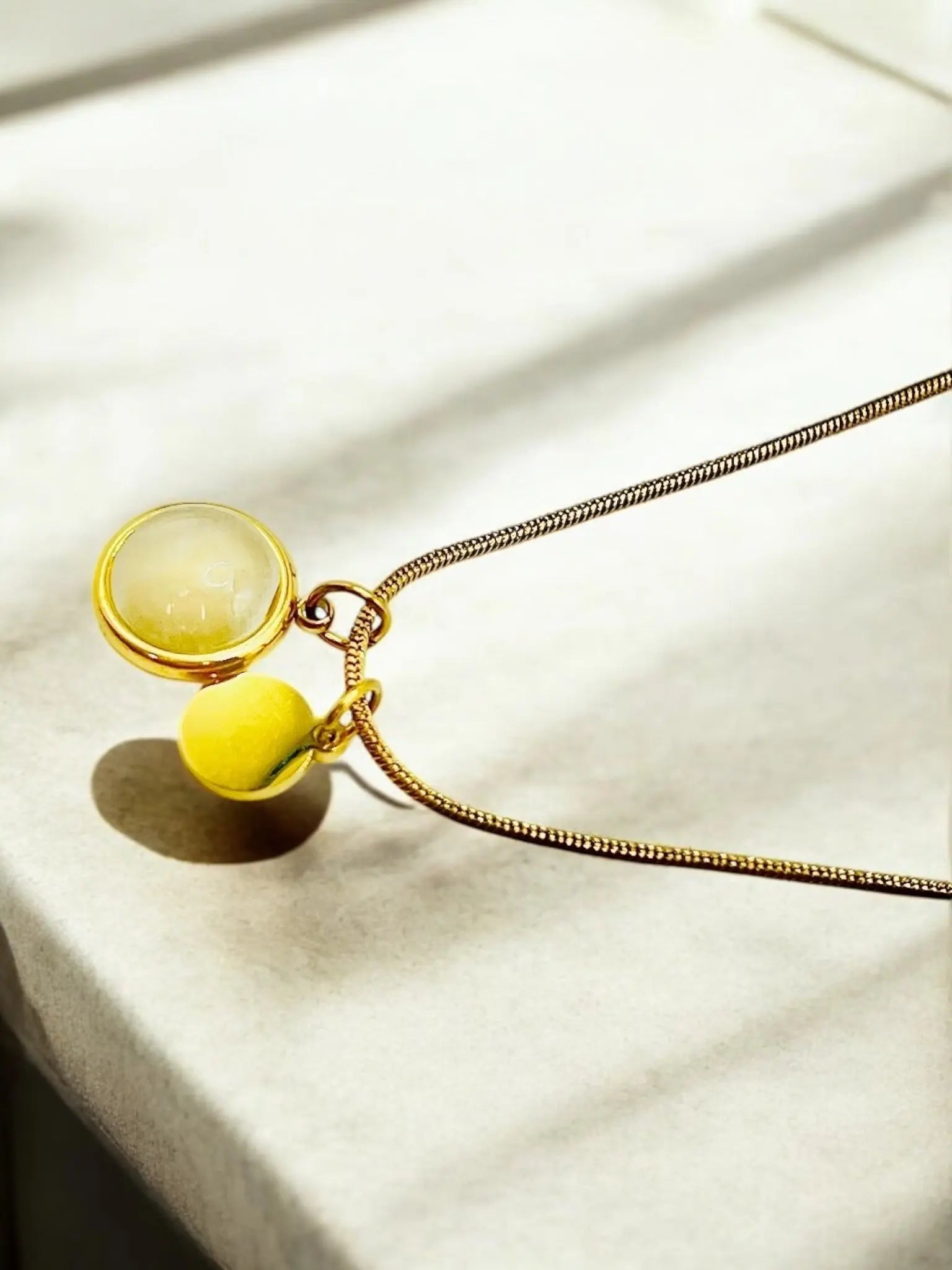 Amberlight Charm Necklace - Laliyo Bedminster