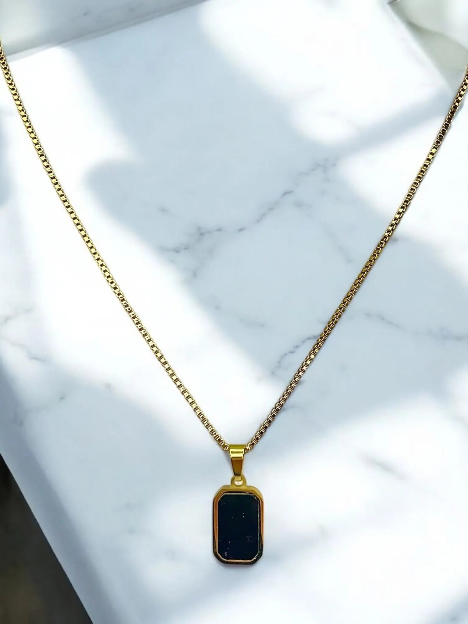 Midnight Edge Necklace - Laliyo Bedminster