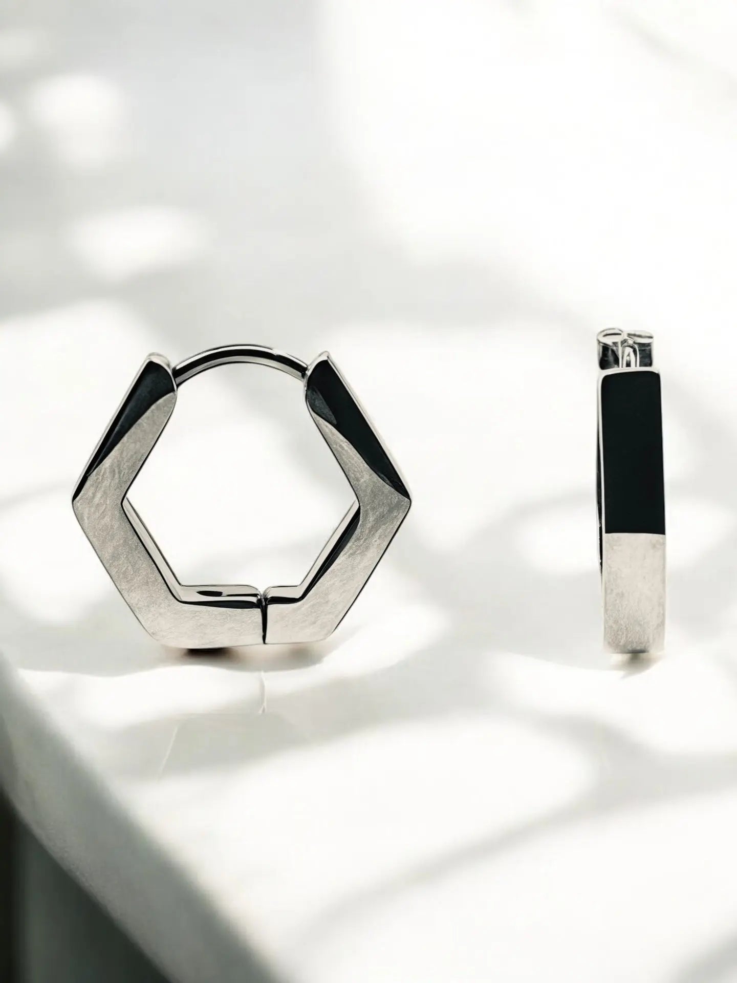 Monarch Hex Earrings - Laliyo Bedminster