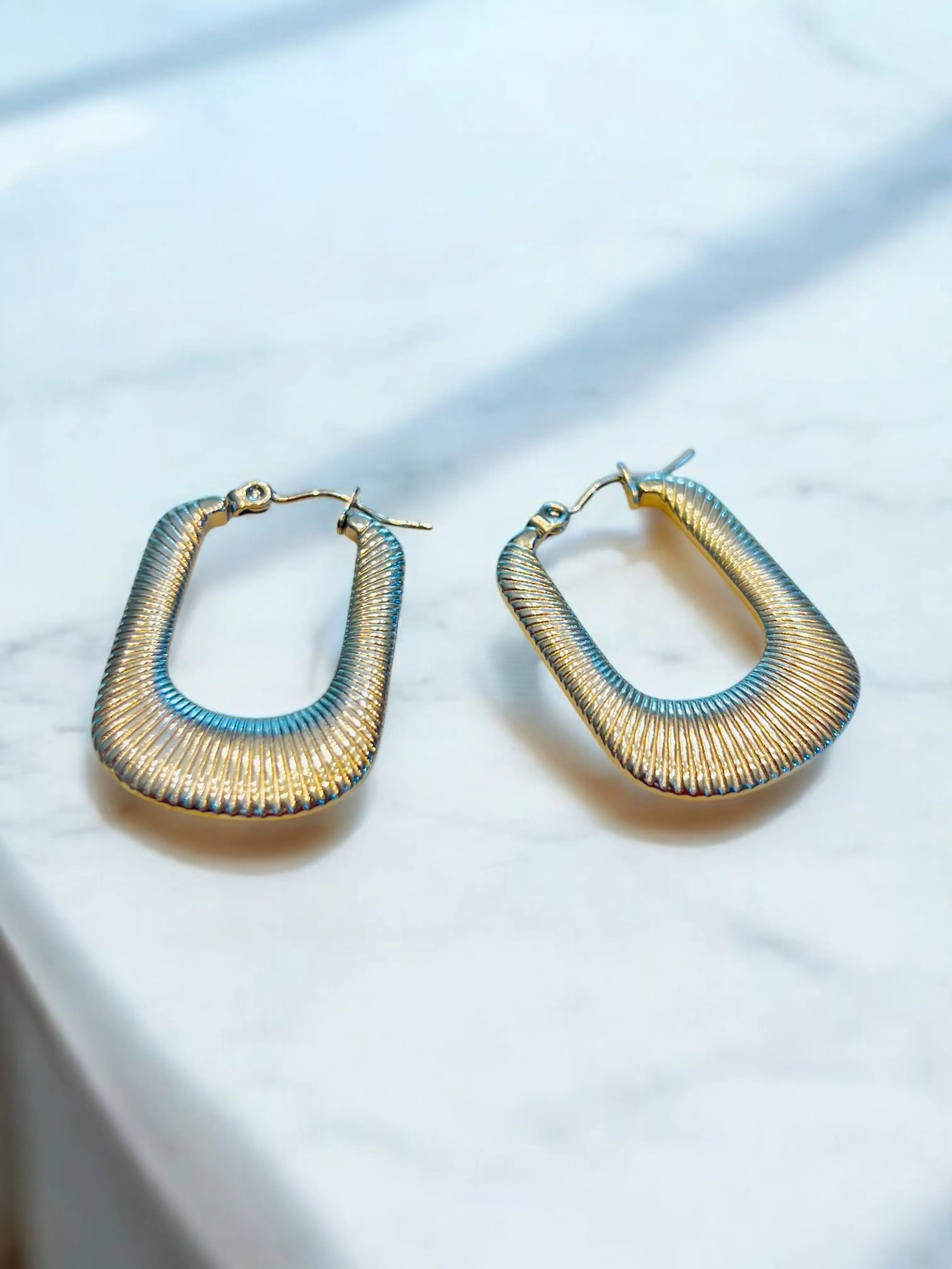 Auric Tide Hoops - Laliyo Bedminster