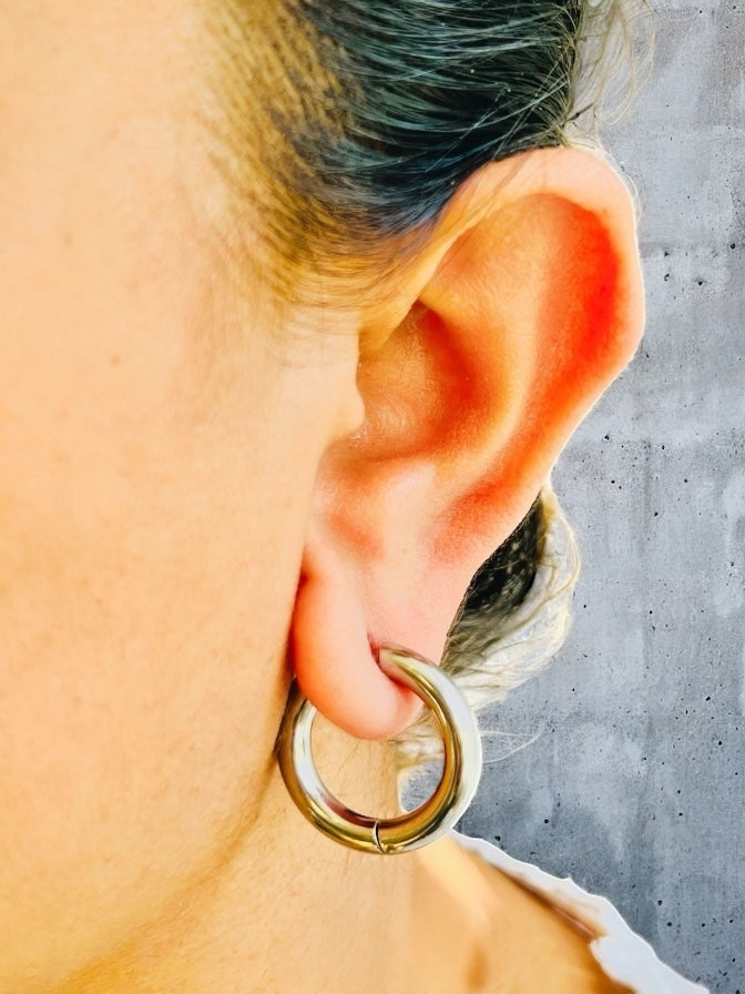 Lustra Hoop Earrings