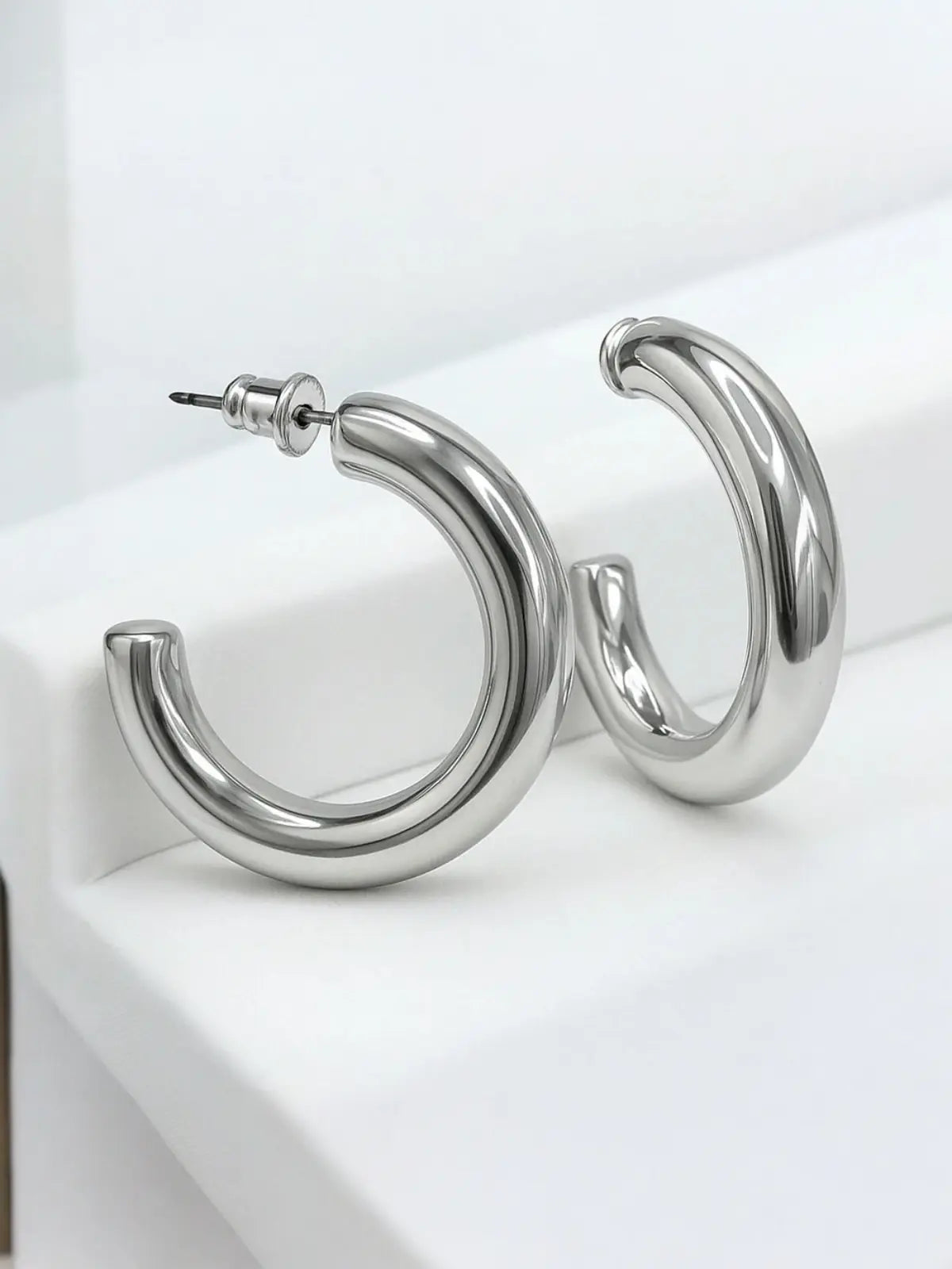 Auryn Hoops Earrings - Laliyo Bedminster