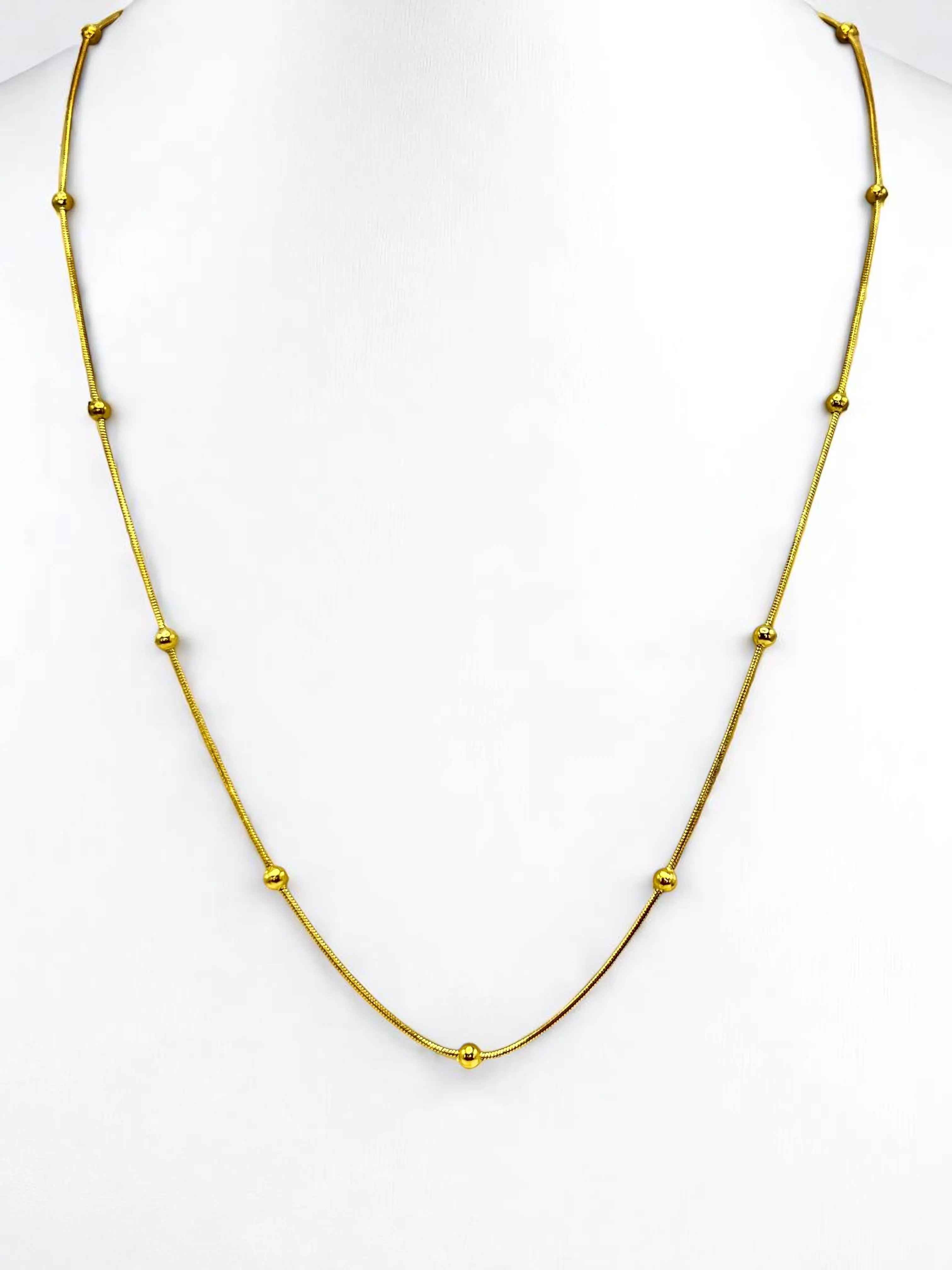 Dewdrop Chain Necklace - Laliyo Bedminster