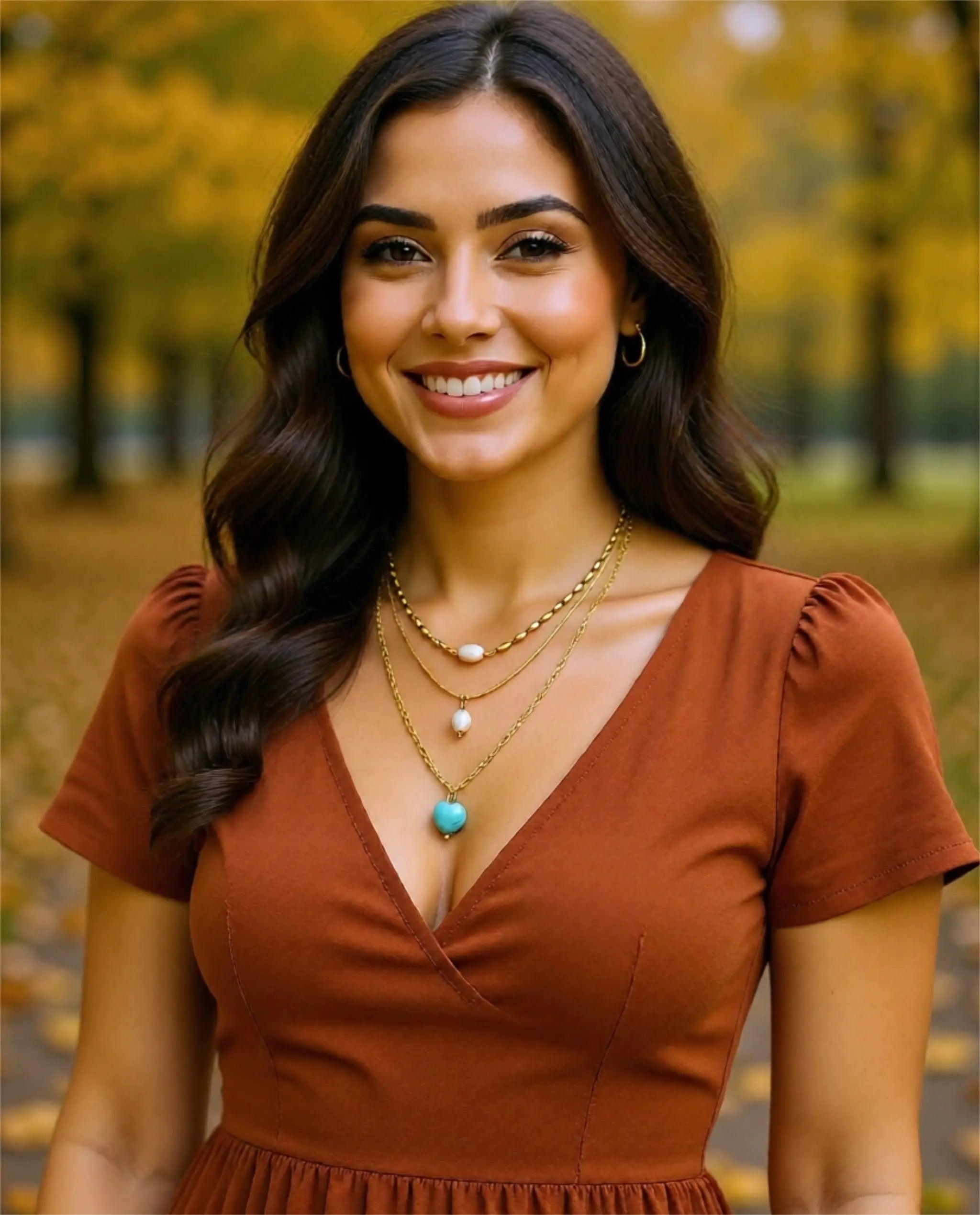 Azure Amour Necklace - Laliyo Bedminster