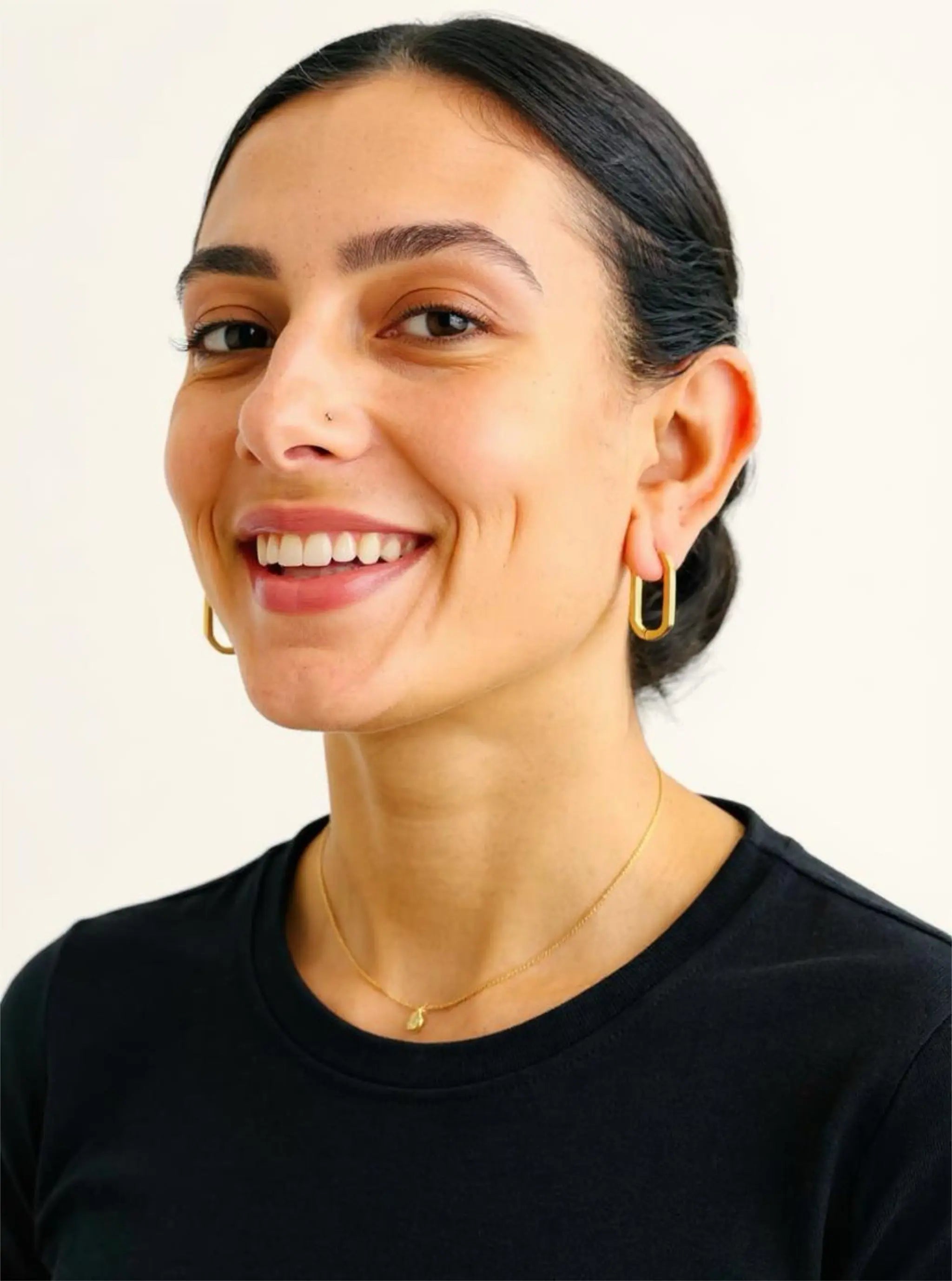 Elan Loop Earrings - Laliyo Bedminster