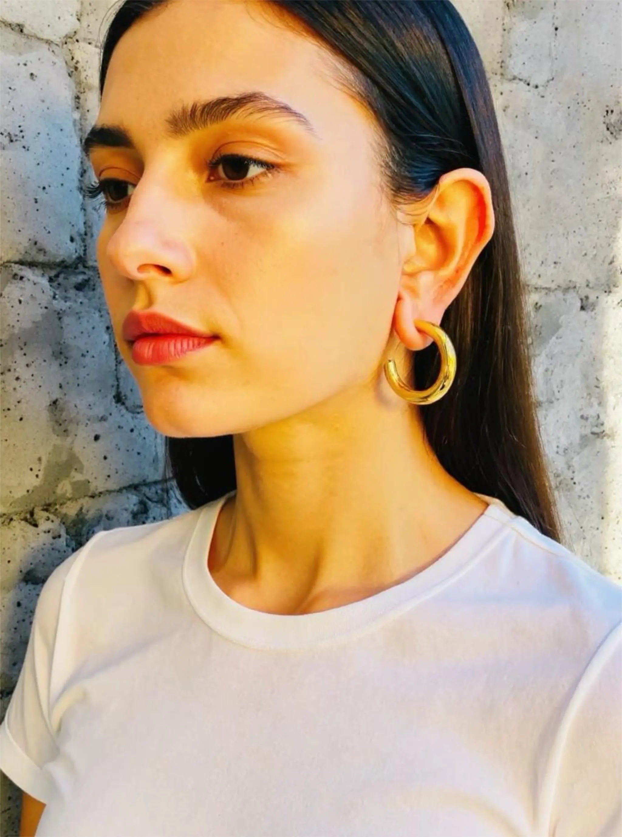 Auryn Hoops Earrings - Laliyo Bedminster