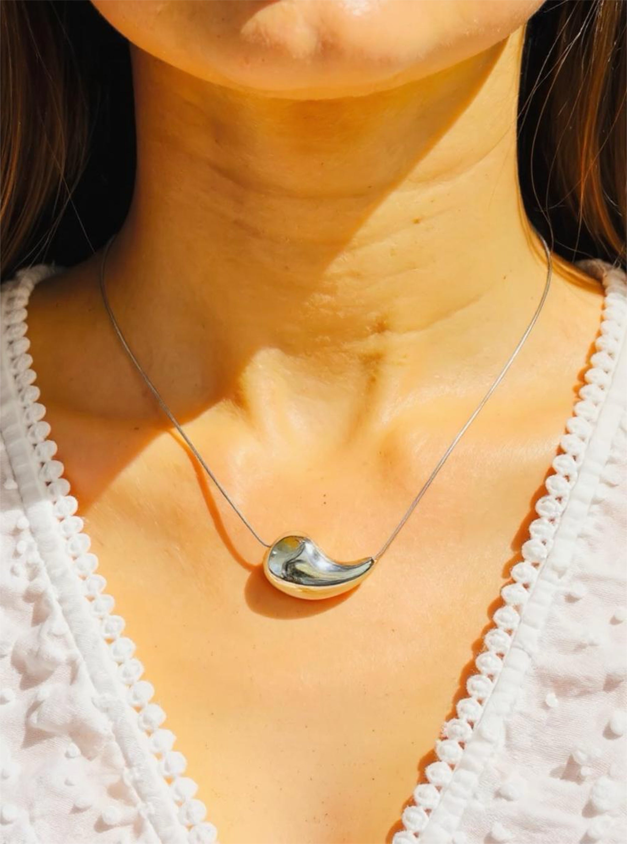 Melted Muse Pendant Necklace