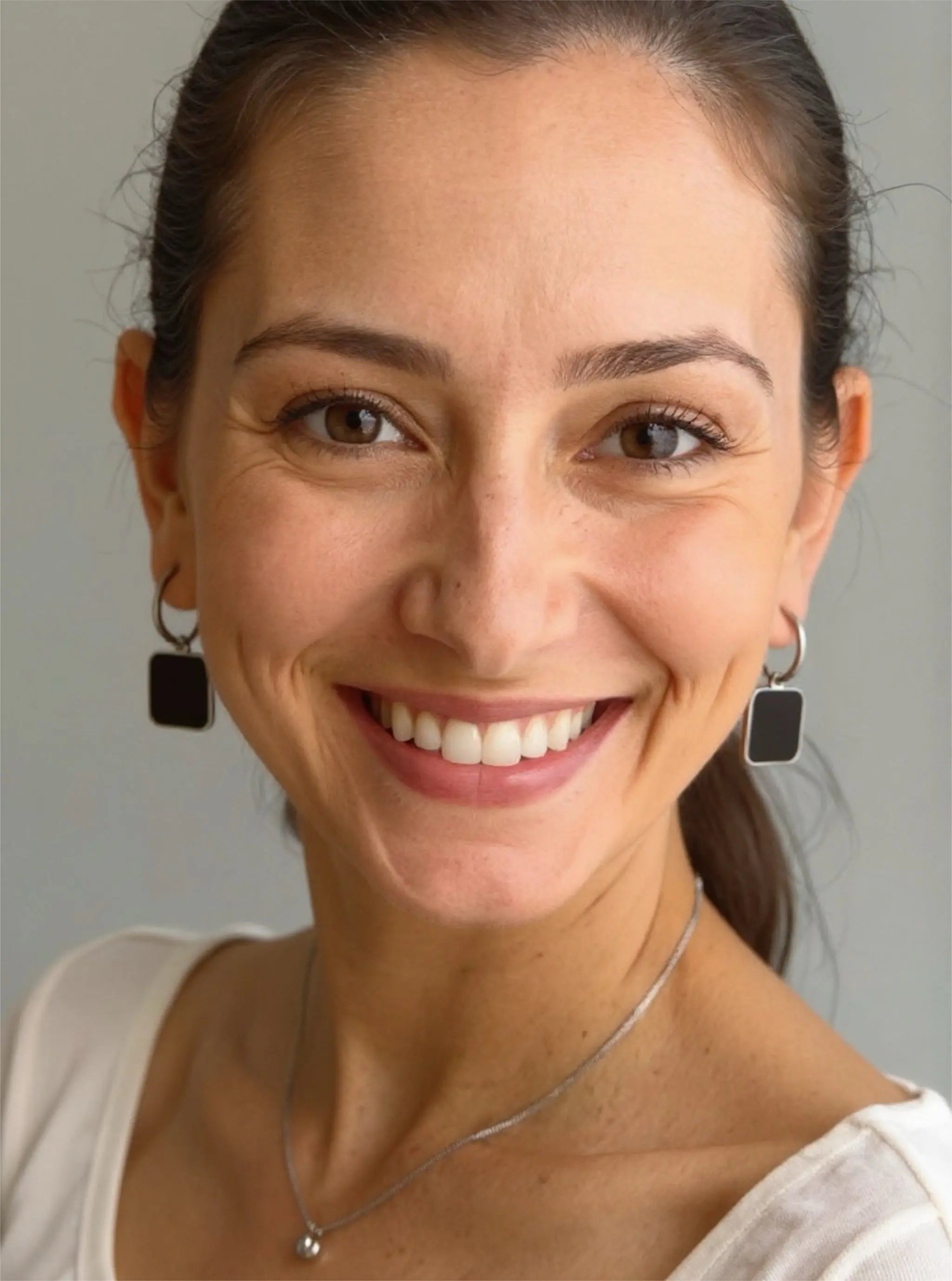 Obsidian Square Earrings - Laliyo Bedminster