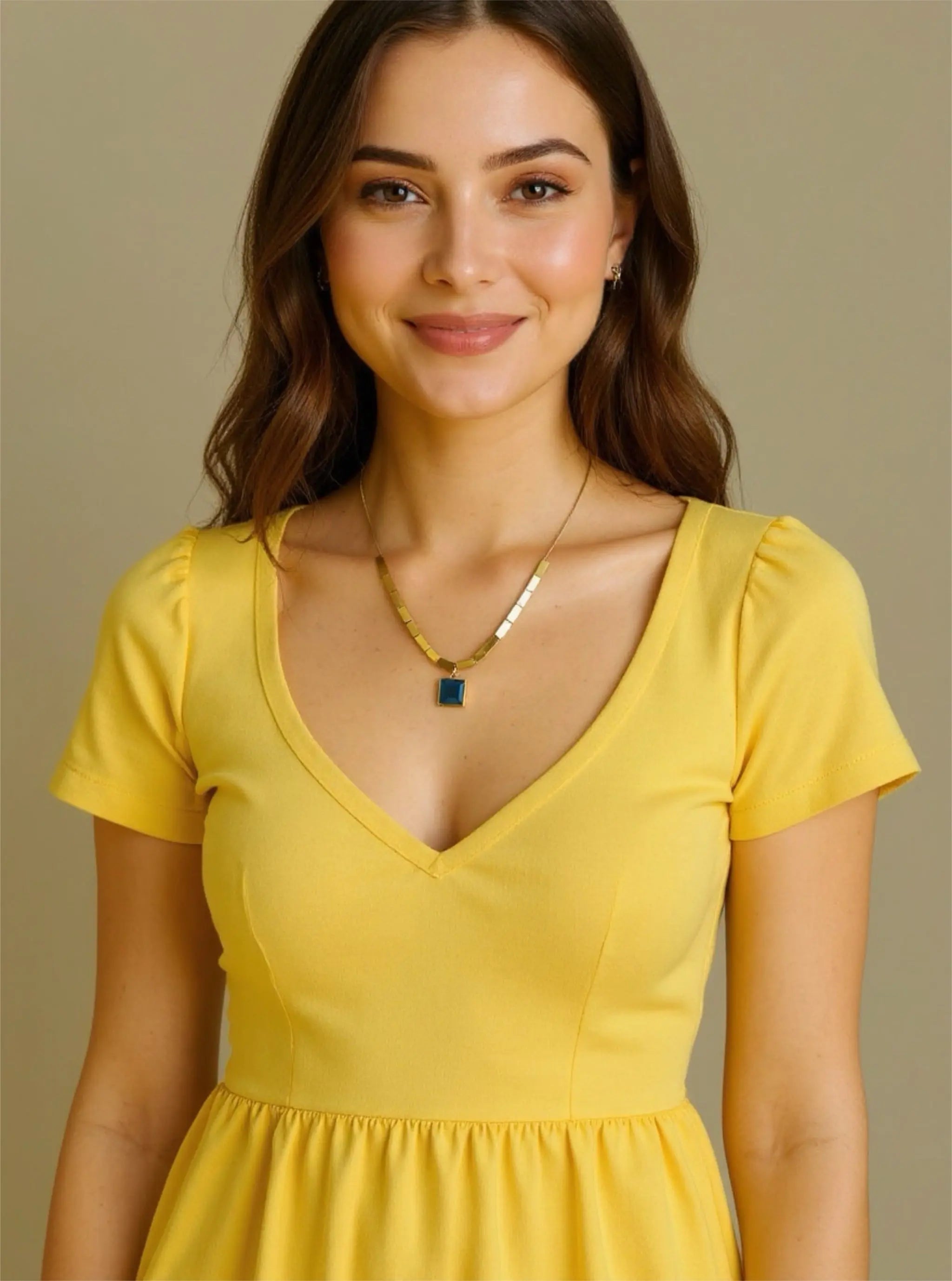 Sapphire Vault Necklace - Laliyo Bedminster