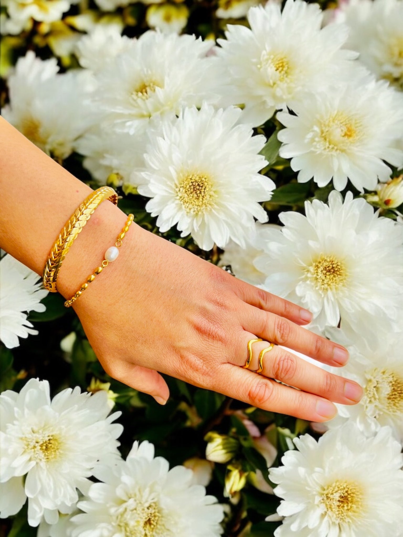 Olivette Pearl Bracelet