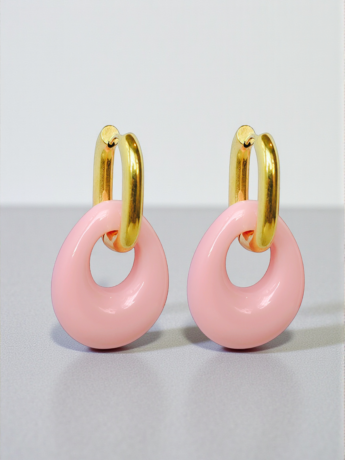 Luma Enamel Drop Earrings
