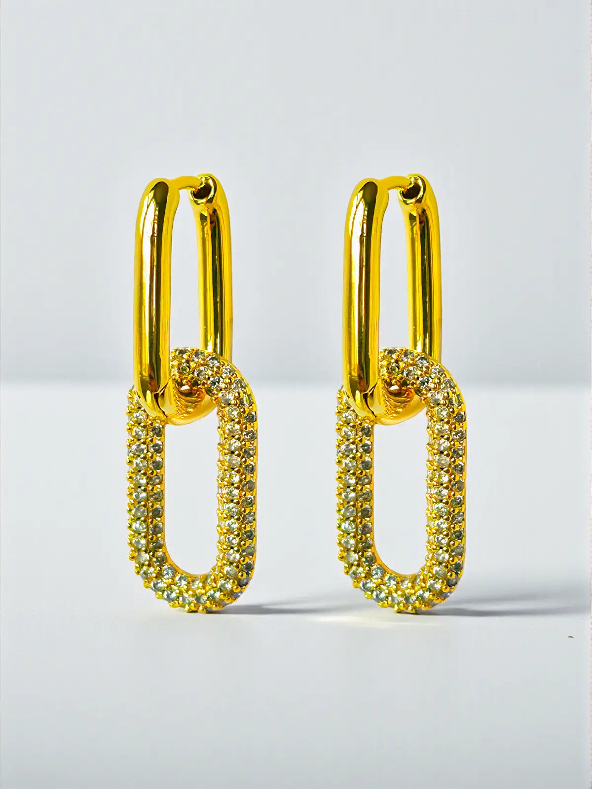 Noir Luxe Links Earrings - Laliyo Bedminster