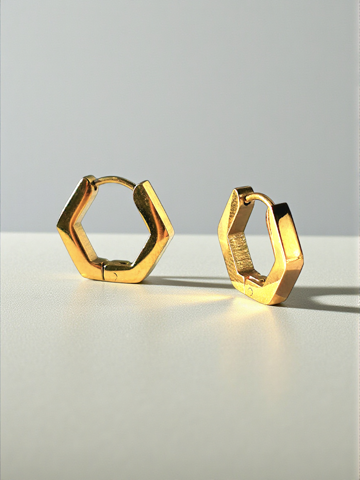 Monarch Hex Earrings