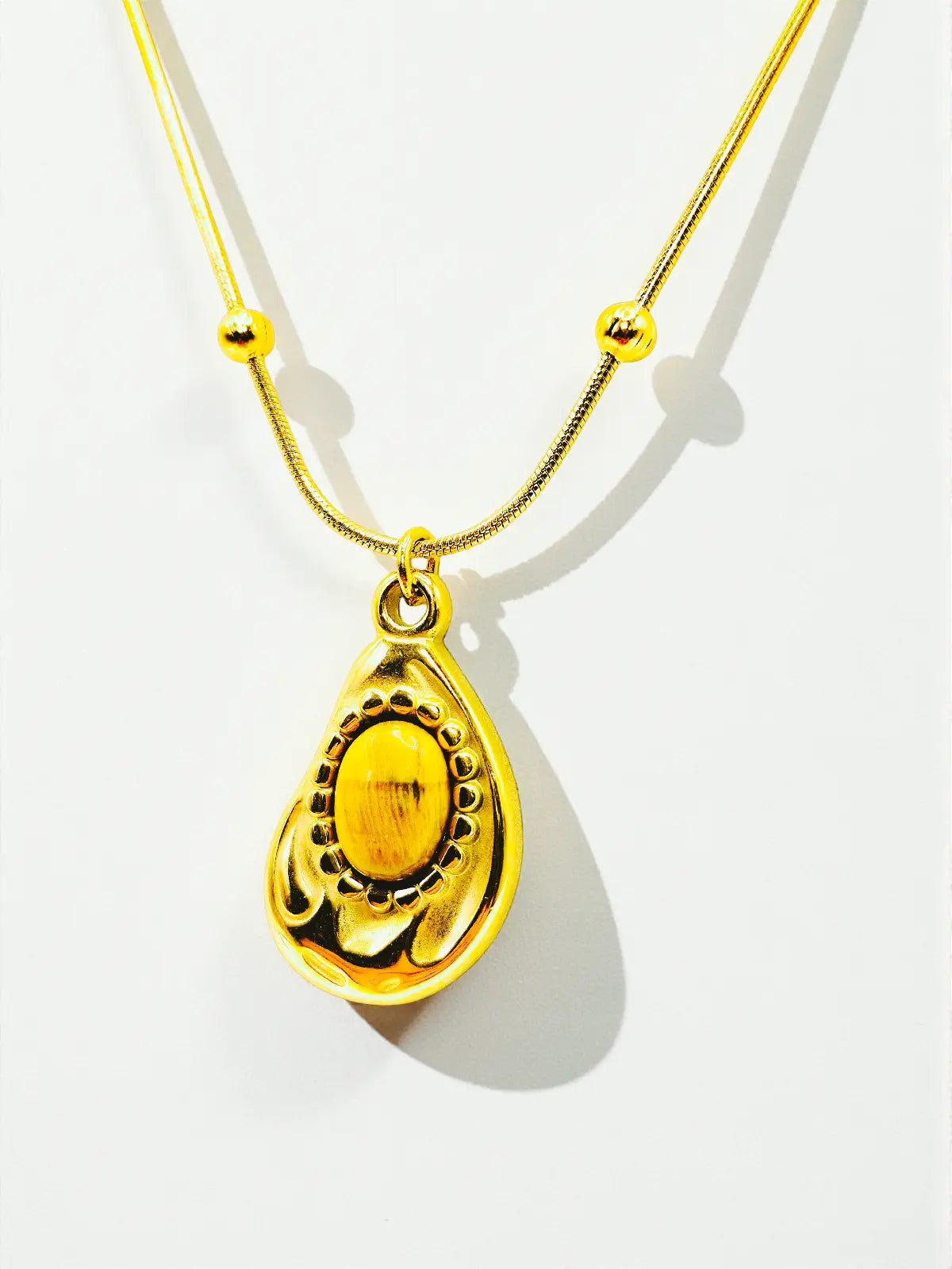 Nova Ember Stone Necklace - Laliyo Bedminster