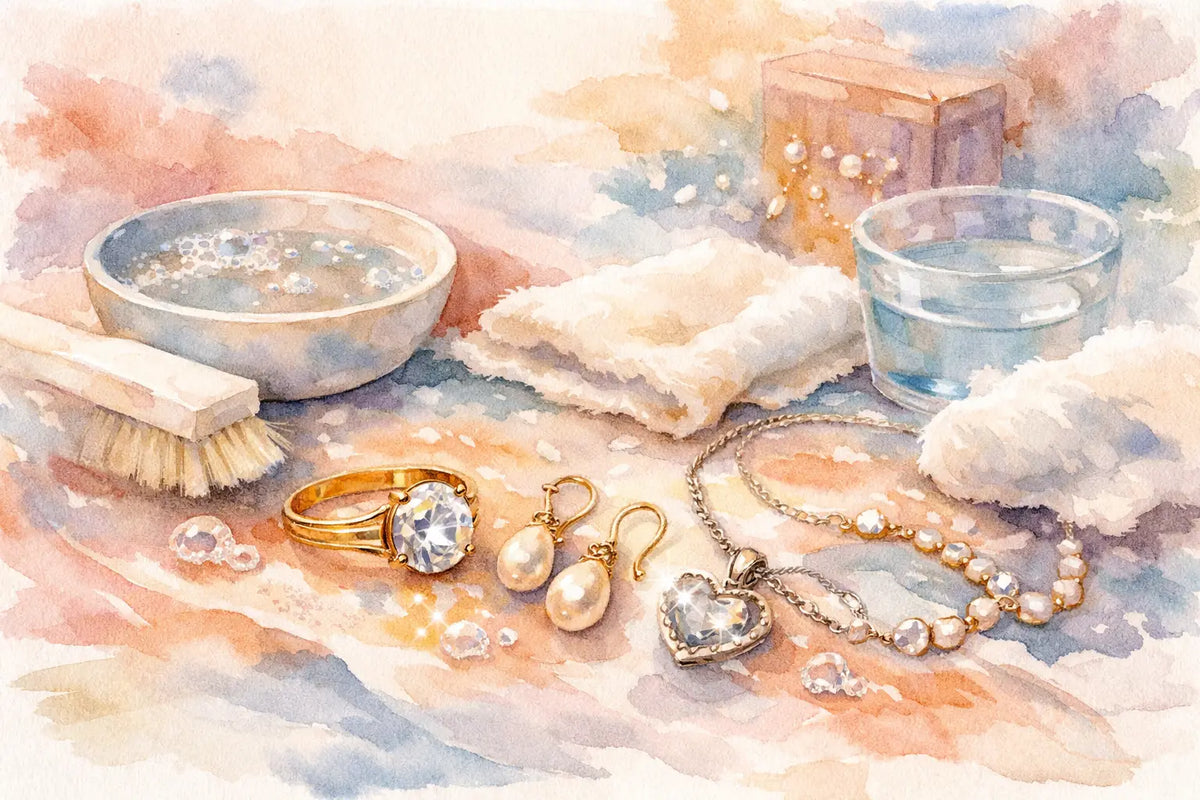 How to Clean Fashion Jewelry the Right Way