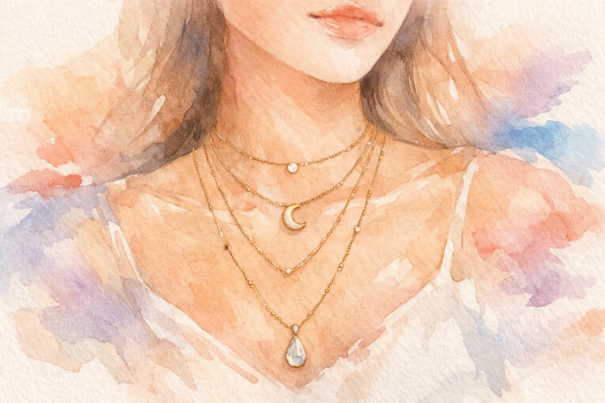 Necklace Layering Guide for an Effortless Stack