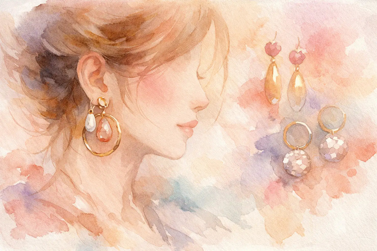 Earrings for Round Faces That Feel Just Right