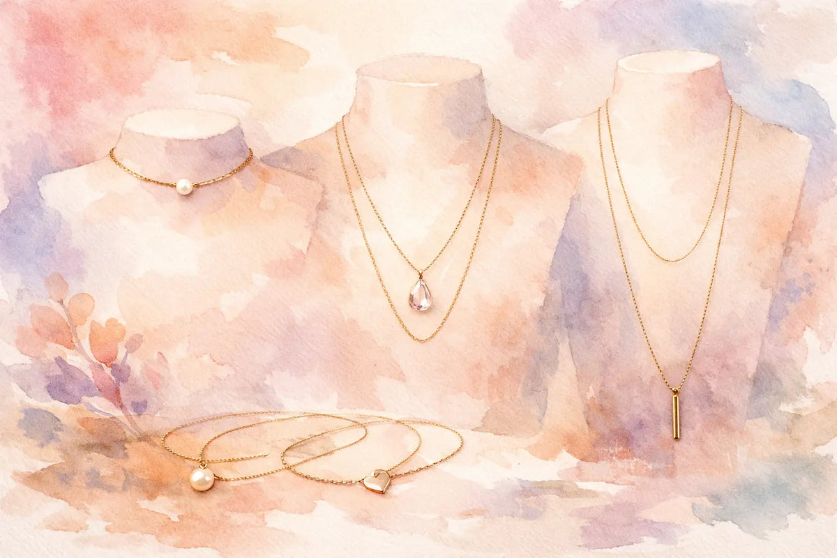 Everyday Necklace Lengths Guide for Easy Styling