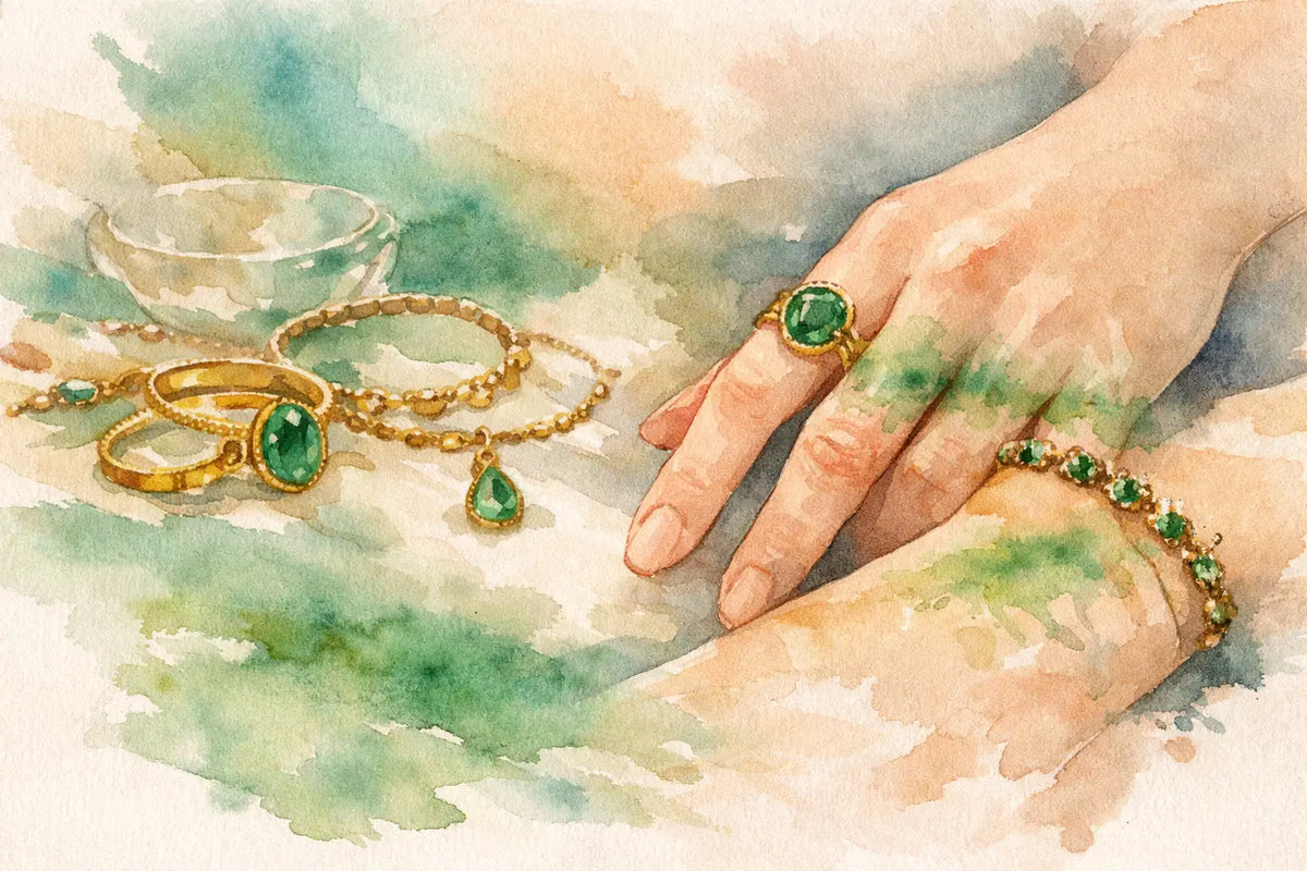 How to Remove Green Jewelry Stains from Skin