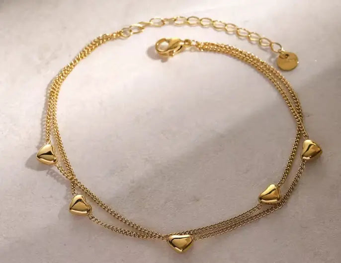 4. Amoré Hearts Bracelet - Laliyo Bedminster