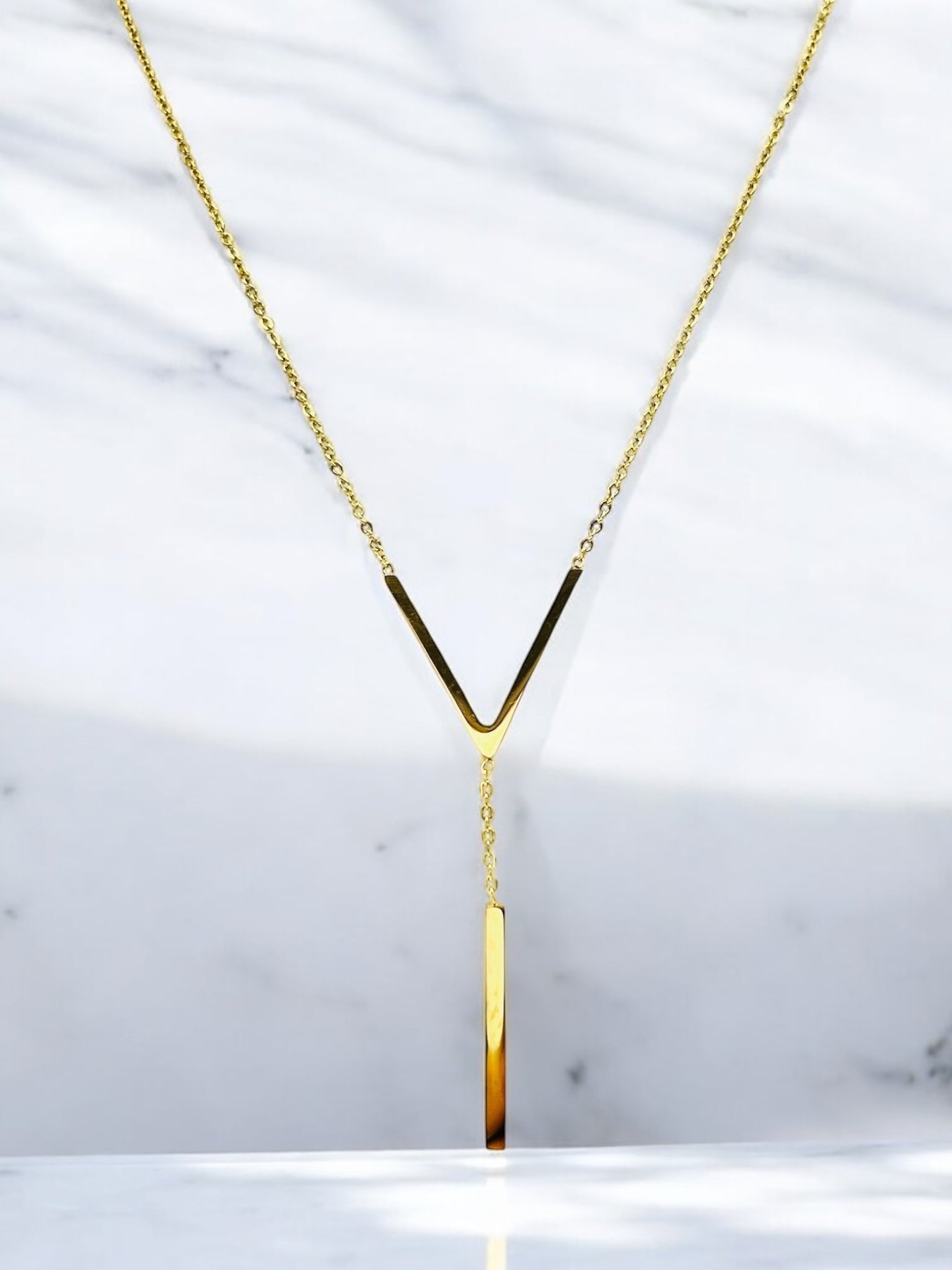 Eira Y-Drop Necklace