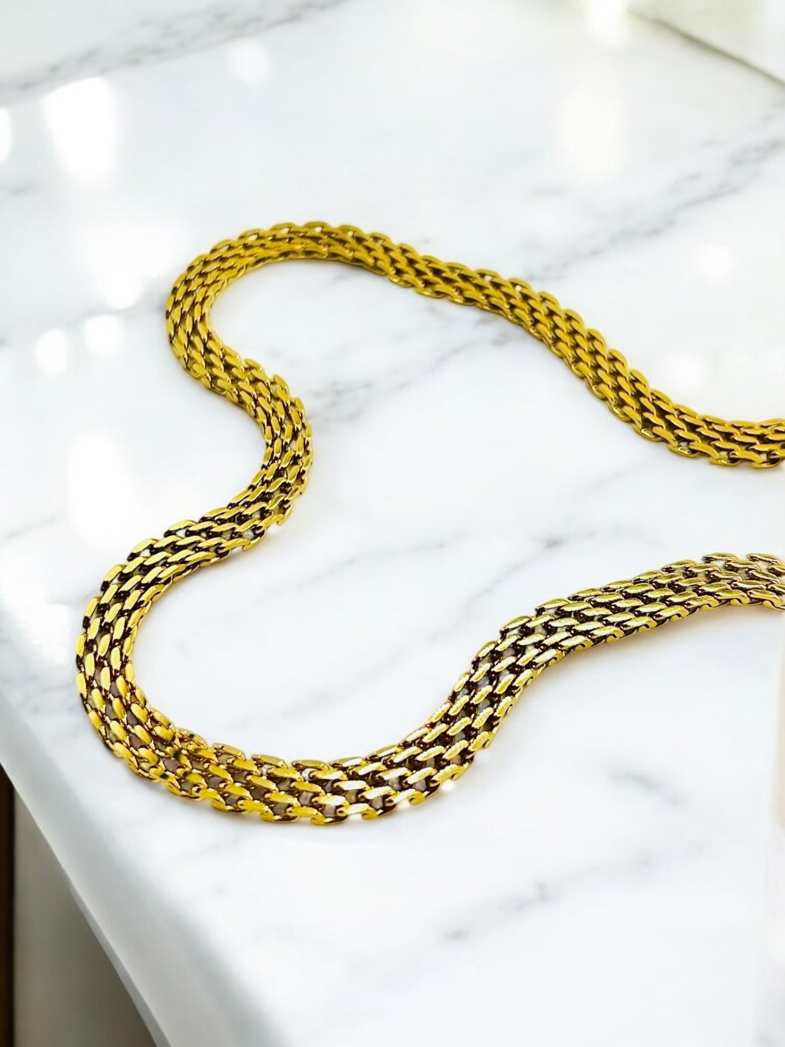 Gilded Armor Necklace