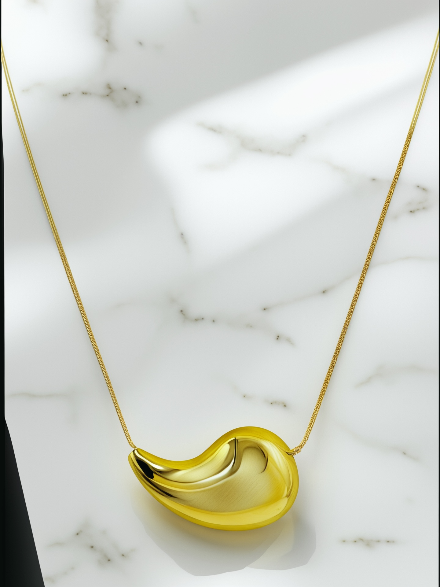 Melted Muse Pendant Necklace
