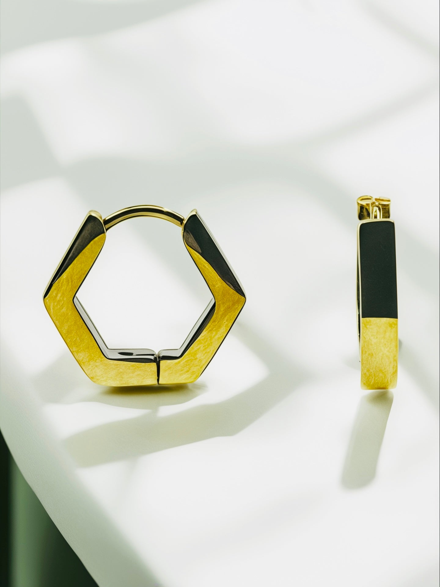 Monarch Hex Earrings