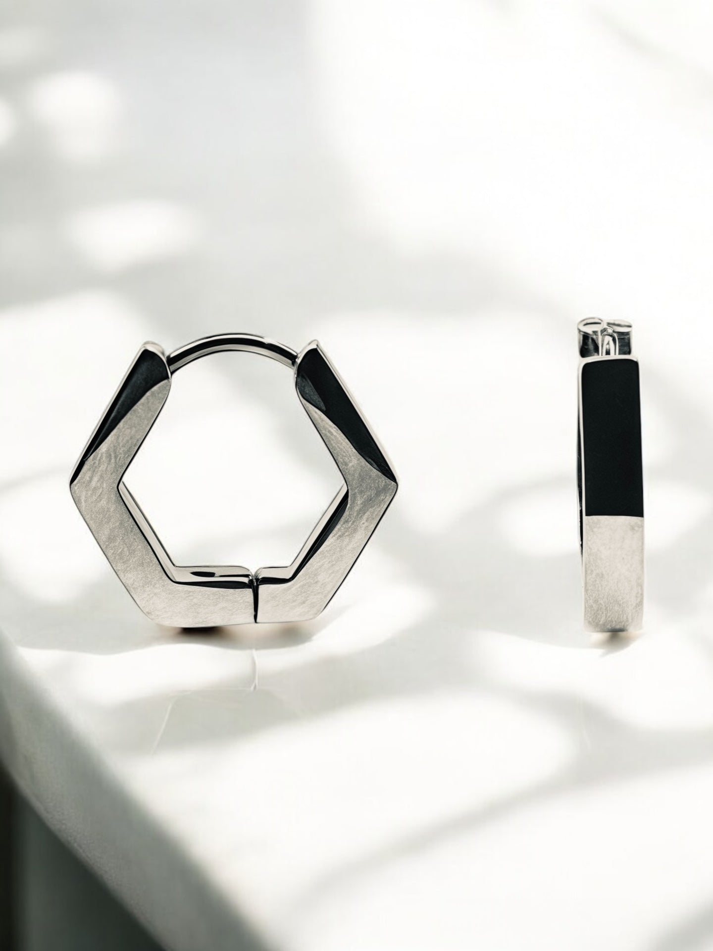 Monarch Hex Earrings